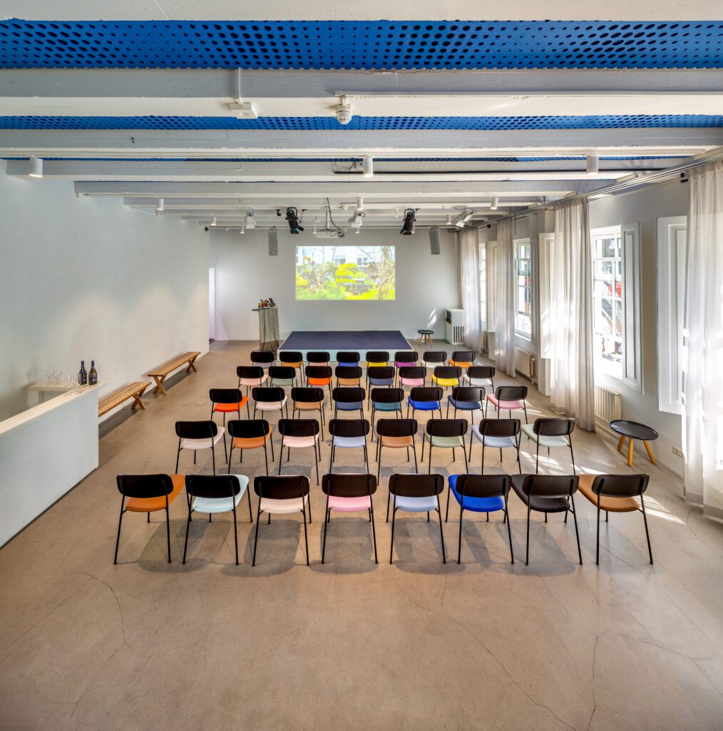 Red Space en Grand Space. Edith Gruson